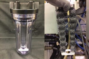 how often should a magnetic filter be cleaned