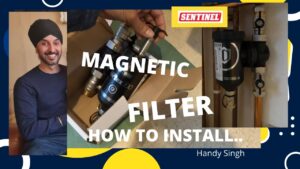 where to fit a magnetic boiler filter